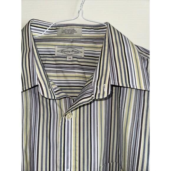 Men's Eighty Eight Dress Shirt Size XL Multi Color - Picture 2 of 5